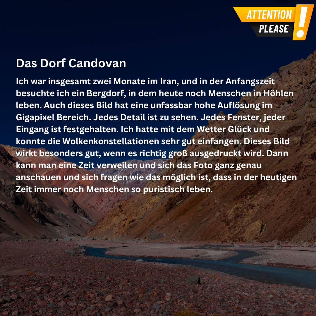 Leinwand - Das Dorf Candovan