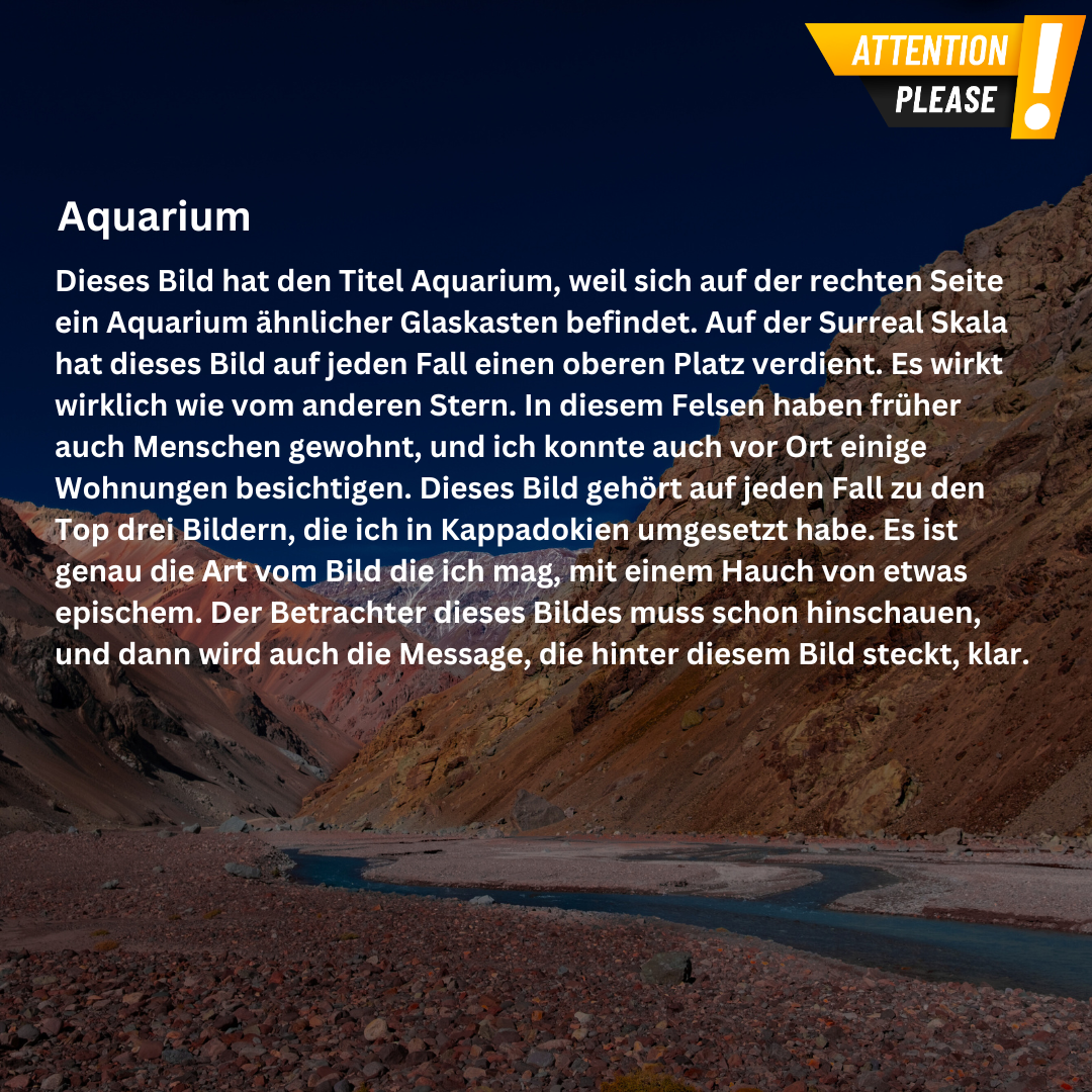 Acryldruck - Aquarium