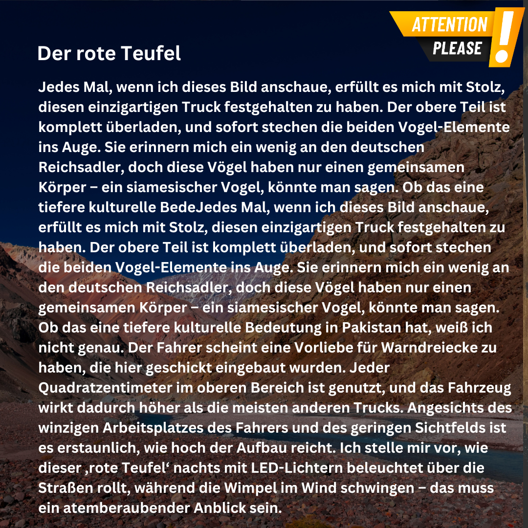 Acryldruck - Der rote Teufel