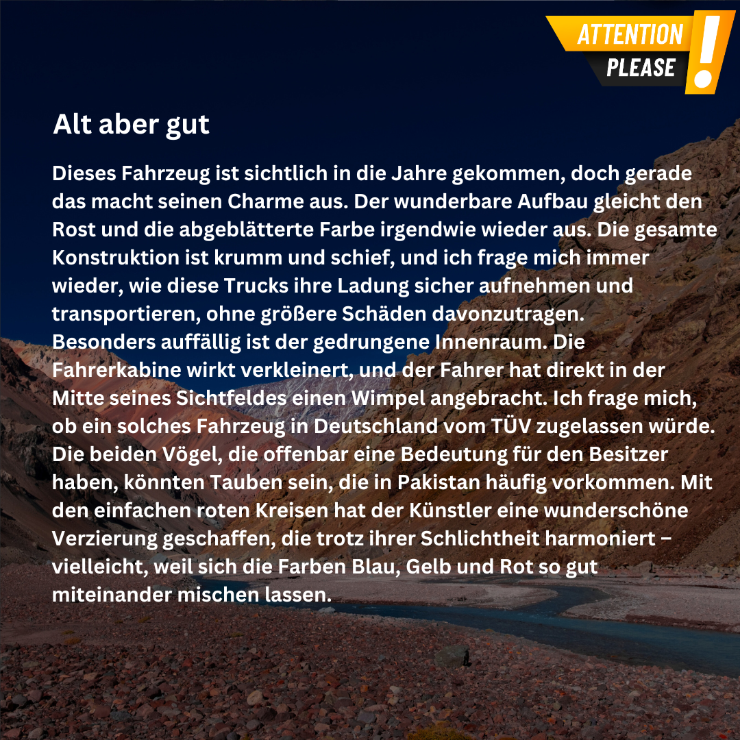 Aluminiumdruck - Alt aber gut