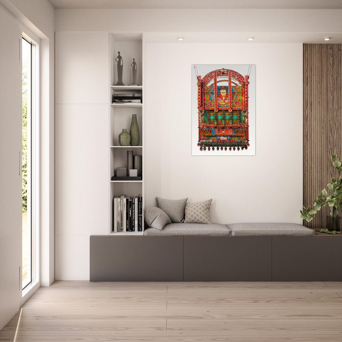Poster aus mattem Papier in Museumsqualität - Der Torero-Truck
